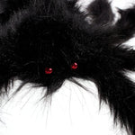 2 pezzi di decorazione creativa per ragni di peluche neri per feste di Halloween, 15cm, 30cm, 50cm, 75cm, 90cm