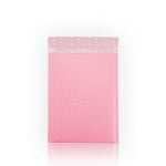 Borsa da imballaggio addensata per imballaggio logistico con pellicola a bolle di coestrusione rosa da 50 pezzi, 25x30cm, 32x38cm, 35x45cm, 35x38cm, 40x45cm, 50x45cm, 23x28cm, 28x35cm, 65x45cm