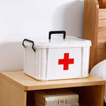 Scatola medica per famiglie Scatola per medicinali d'emergenza medica multistrato Scatola per medicinali in plastica per uso domestico, S, L, XL