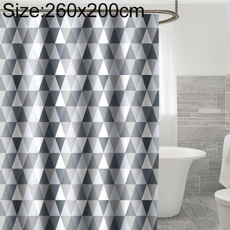 Tende per bagno Tenda da bagno antimuffa in tessuto poliestere impermeabile, 80x180cm, 80x200cm, 100x180cm, 100x200cm, 120x180cm, 120x200cm, 150x180cm, 150x200cm, 180x180cm, 180x200cm, 200x180cm, 200x200cm, 220x200cm, 240x200cm, 260x200cm, 280x200cm   ...