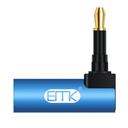 Adattatore audio adattatore in fibra ottica EMK da 3 pezzi Porta quadrata a testa di conversione porta rotonda