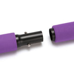 Pilates Stick Yoga Attrezzatura per il fitness Fascia per lo stretching sportivo, Pink, Purple