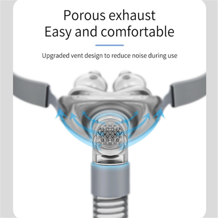 Maschera nasale P2 per ventilatore antirussamento