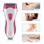 Rifinitore depilazione corpo donna impermeabile ricaricabile