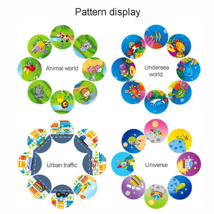Proiettore educativo per bambini con set pittura