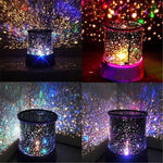 Lampada di proiezione USB Star Master da 2 pezzi. Luce notturna a LED per cielo stellato romantico