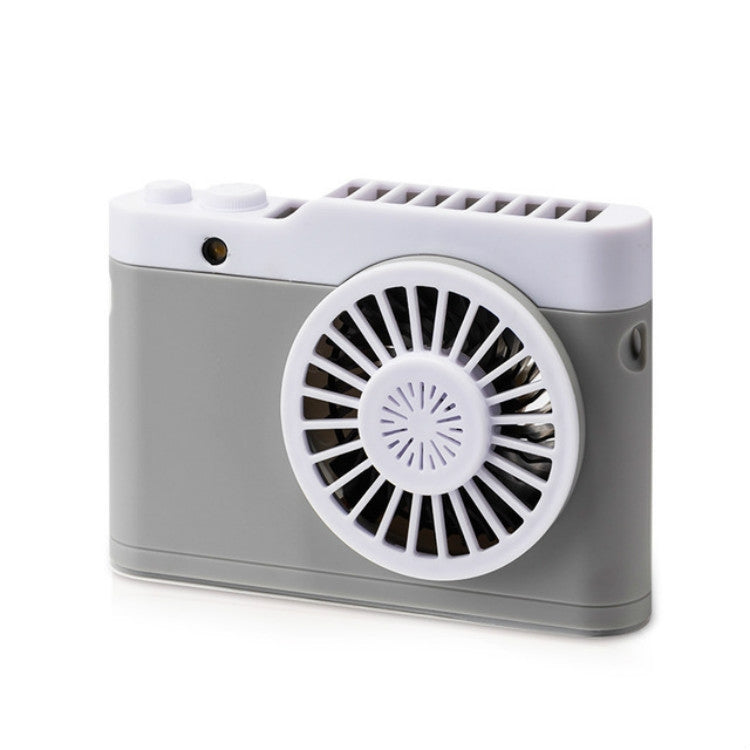 Mini ventilatore portatile per fotocamera con ricarica USB, piccolo ventilatore appeso al collo