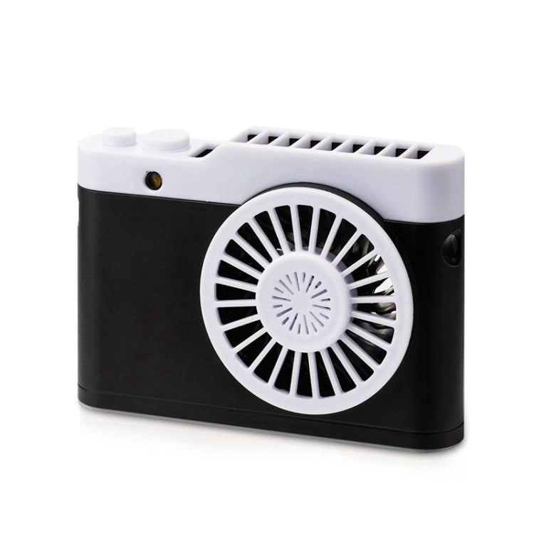 Mini ventilatore portatile per fotocamera con ricarica USB, piccolo ventilatore appeso al collo