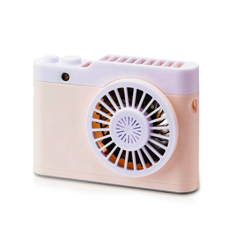 Mini ventilatore portatile per fotocamera con ricarica USB, piccolo ventilatore appeso al collo