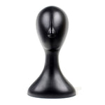 Manichino in plastica femminile Testa di manichino Modello Parrucca in schiuma Occhiali per capelli Espositore Bianco/Nero/Naturale