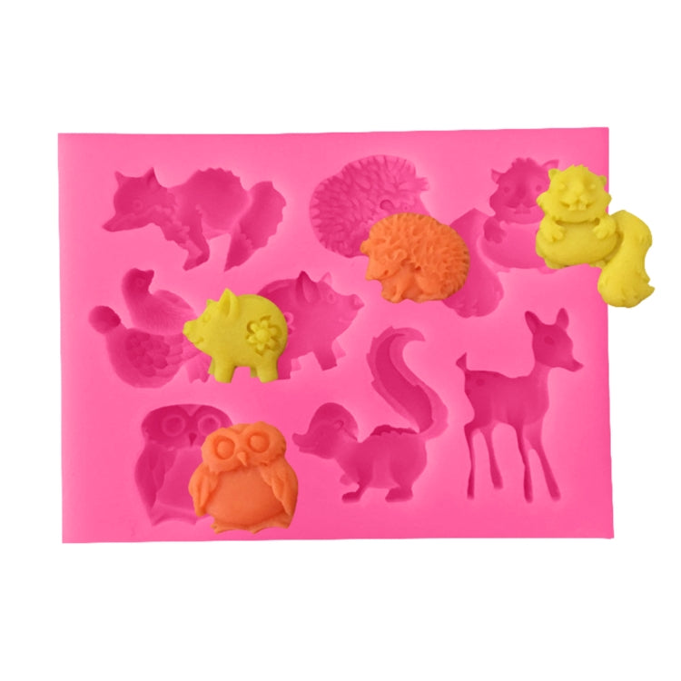 Stampo in silicone per decorare torte a forma di animali