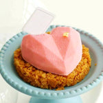 Stampo in silicone 6 in 1 a forma di cuore per stampi in silicone fai-da-te per torte con mousse, 6 in 1 Heart Shape