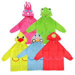 Cappotto antipioggia per bambini impermeabile da esterno, 2 pezzi, stile animale, 65*55*50