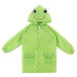 Cappotto antipioggia per bambini impermeabile da esterno, 2 pezzi, stile animale, 65*55*50