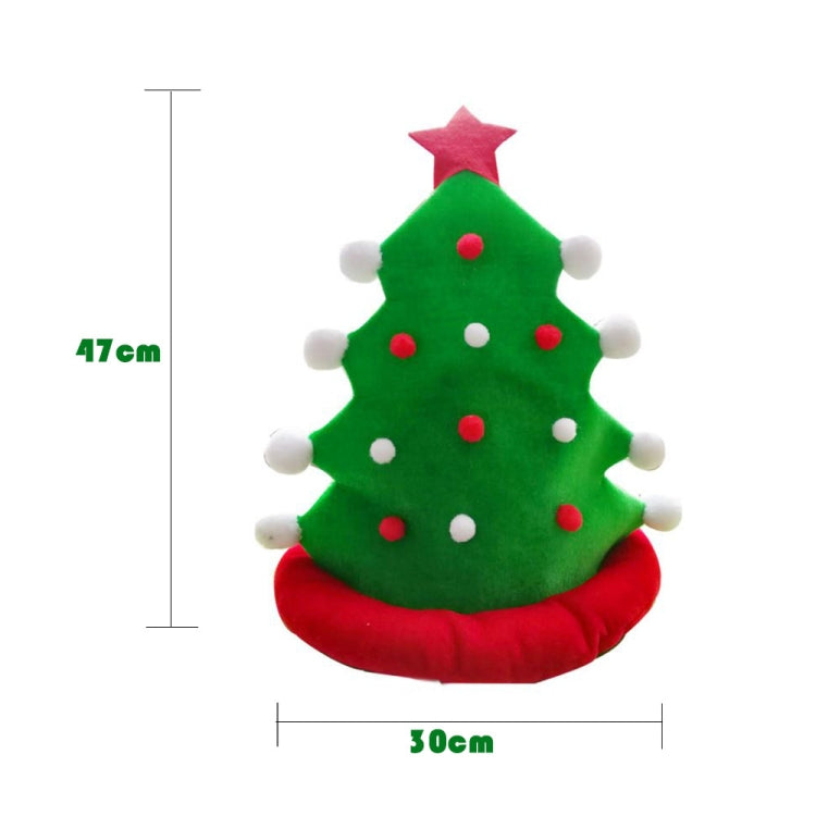 Cappello per albero di Natale Cappello per adulti divertente Decorazione natalizia per feste, Christmas Tree Hat