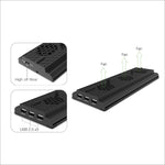 DOBE TYX-1768 Staffa per ventola di raffreddamento con base di supporto verticale per dissipazione del calore per console di gioco Xbox One X, TYX-1768