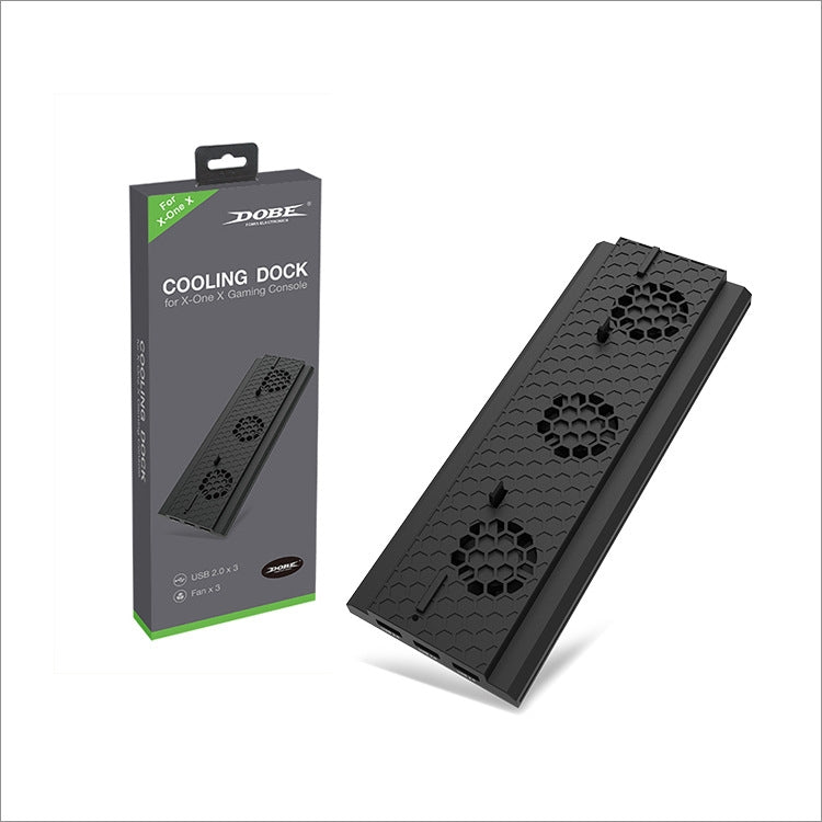 DOBE TYX-1768 Staffa per ventola di raffreddamento con base di supporto verticale per dissipazione del calore per console di gioco Xbox One X, TYX-1768