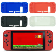 Custodia protettiva in silicone Custodia in gomma all-inclusive per console di gioco Switch (bianca)