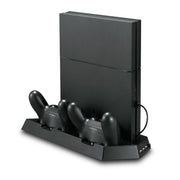 KJH PSLIM-03 Ventola di raffreddamento con staffa host multifunzione Caricatore ventola con staffa macchina ultrasottile per console PS4 / SLIM, PSLIM-03