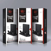 KJH PSLIM-03 Ventola di raffreddamento con staffa host multifunzione Caricatore ventola con staffa macchina ultrasottile per console PS4 / SLIM, PSLIM-03
