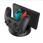 Base di ricarica 4 in 1 per Nintendo Switch e controller
