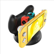 IPEGA PG-SL003 Base di ricarica 4 in 1 per host N-Switch/NS Lite e controller Joy-Con/Pro, PG-SL003