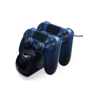 Dock station per caricabatterie doppio USB con indicatore LED per controller wireless PS4, SND-401