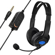 Cuffie bilaterali grandi Cuffie per chat vocale Internet host PS4 per PS4, Large Headphones