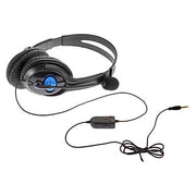 Cuffie bilaterali grandi Cuffie per chat vocale Internet host PS4 per PS4, Large Headphones