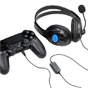 Cuffie bilaterali grandi Cuffie per chat vocale Internet host PS4 per PS4, Large Headphones