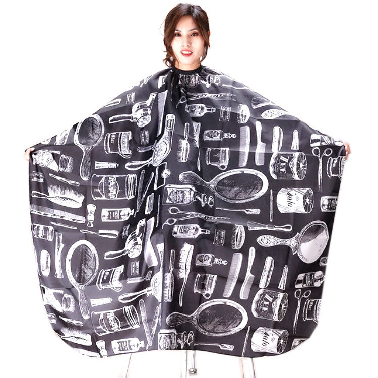 Grembiule per taglio capelli in seta 165x145 cm