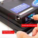 2 macchinetta per sigarette a rulli per tabacco in metallo da 70 mm per carta, Automatic Cigarette Machine
