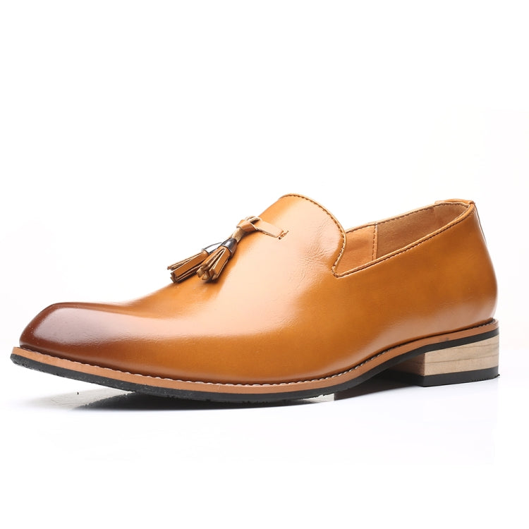 Scarpe eleganti da uomo inglesi a punta Scarpe con suola in gomma morbida Scarpe da sposa, 38, 39, 40, 41, 42, 43, 44, 45