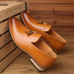 Scarpe eleganti da uomo inglesi a punta Scarpe con suola in gomma morbida Scarpe da sposa, 38, 39, 40, 41, 42, 43, 44, 45
