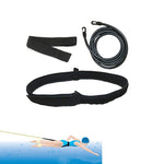Attrezzatura per l'allenamento della forza di resistenza al nuoto Attrezzatura per il nuoto con corda elastica, 10 x 6 x 2m, 10 x 6 x 4m