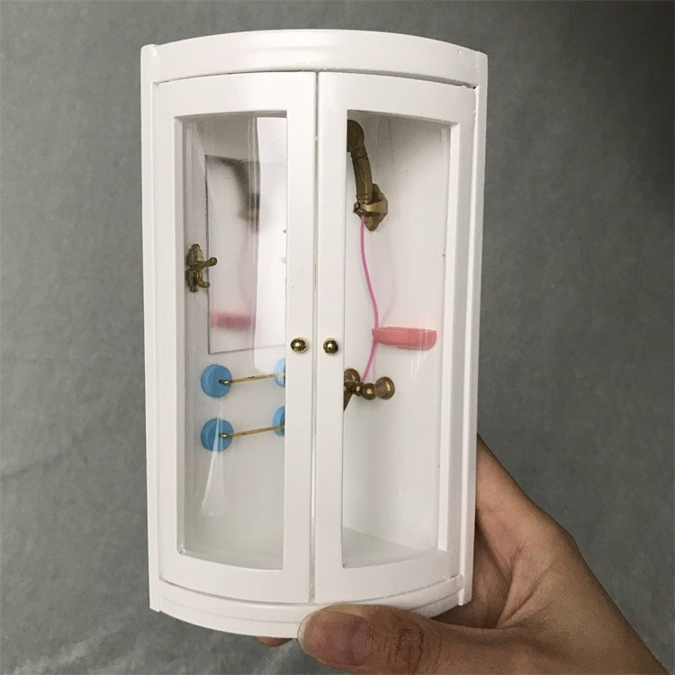 1:12 Mini House Toy House Accessorio Simulazione Bagno, Bathroom