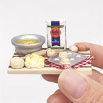 Tagliere miniatura 1:12 per casa delle bambole