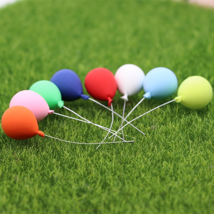 Set 8 palloncini miniatura per decorazione casa 1:12