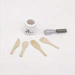 Set 6 pezzi accessori cucina miniatura 1:12