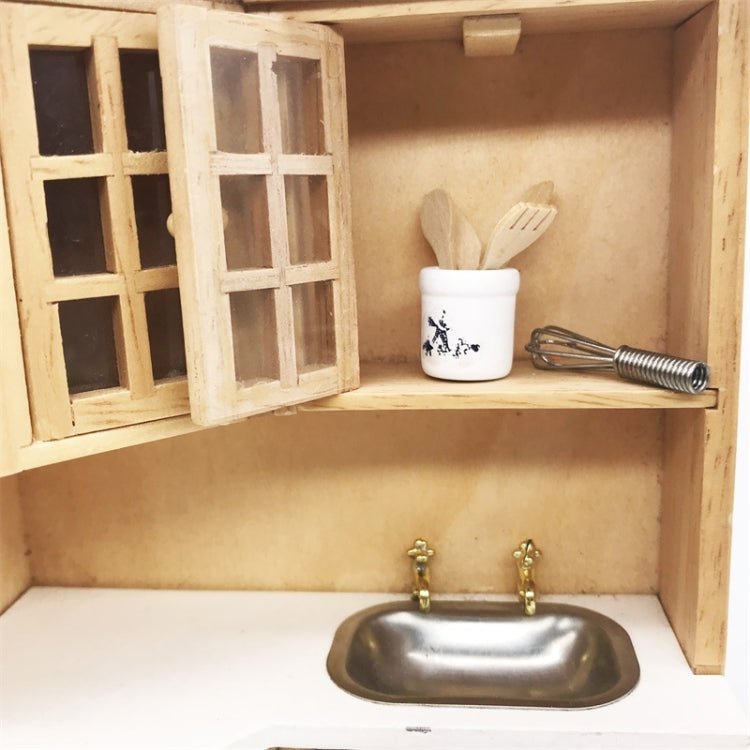 Set 6 pezzi accessori cucina miniatura 1:12