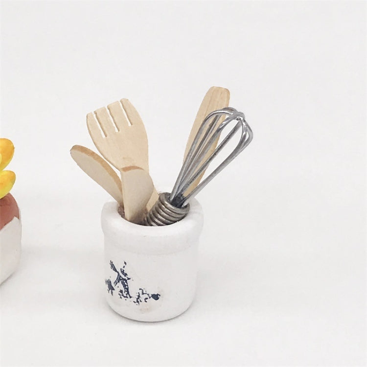 Set 6 pezzi accessori cucina miniatura 1:12
