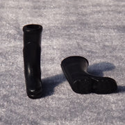 3 paia 1:12 casa delle bambole modello di simulazione della casa delle bambole mini accessori stivali da pioggia a tubo lungo in plastica, 3 Pairs Long Tube Rain Boots