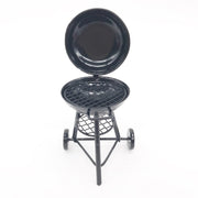 1:12 Mini House Toy Simulazione Forno rotondo Decorazione scena esterna, Round Oven