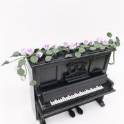 1:12 Mini House Toy Simulazione Corda di rose per scena da giardino altalena da cavalletto, Rose String Swing