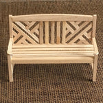 4 pezzi/set 1:12 casa delle bambole mini modello di mobili sgabello da giardino per esterni, Outdoor Garden Chai