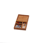 Scatola acquerello tascabile per case delle bambole 4x3x2cm