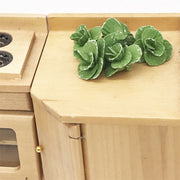5 pezzi 1:12 Mini casa giocattolo Simulazione di verdure Cavolo Accessorio da cucina Mini casa giocattolo, 5 PCS Cabbage