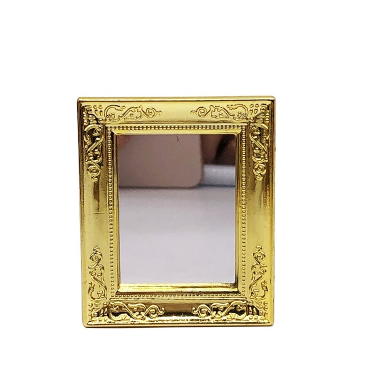 Specchio da parete per simulazione giocattolo Mini House 1:12 per camera da letto, Wall Mirror