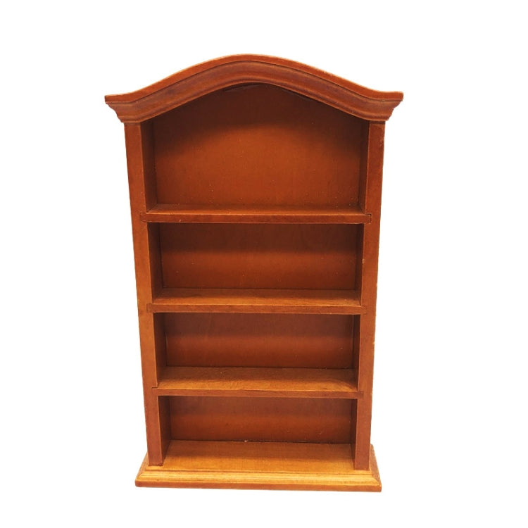 Libreria in legno 1:12 per casa delle bambole