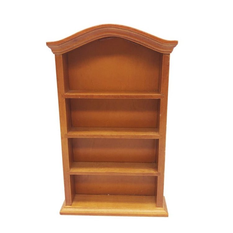 1:12 Mini House Toy Simulazione Mobili Libreria in legno Mini House Toy, Wooden Bookcase